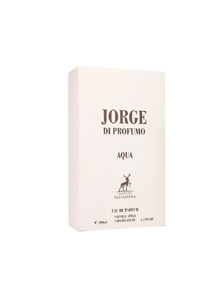 Alhambra Jorge Di Profumo Aqua perfumed water for men 100ml