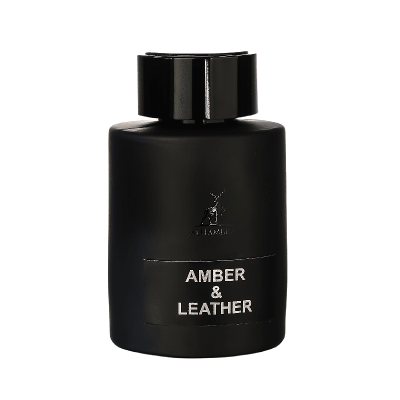 AlHambra Amber & Leather perfumed water for men 100ml - Royalsperfume AlHambra Perfume