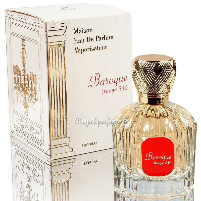 AlHambra Baroque 540 perfumed water unisex 100ml - Royalsperfume AlHambra Perfume