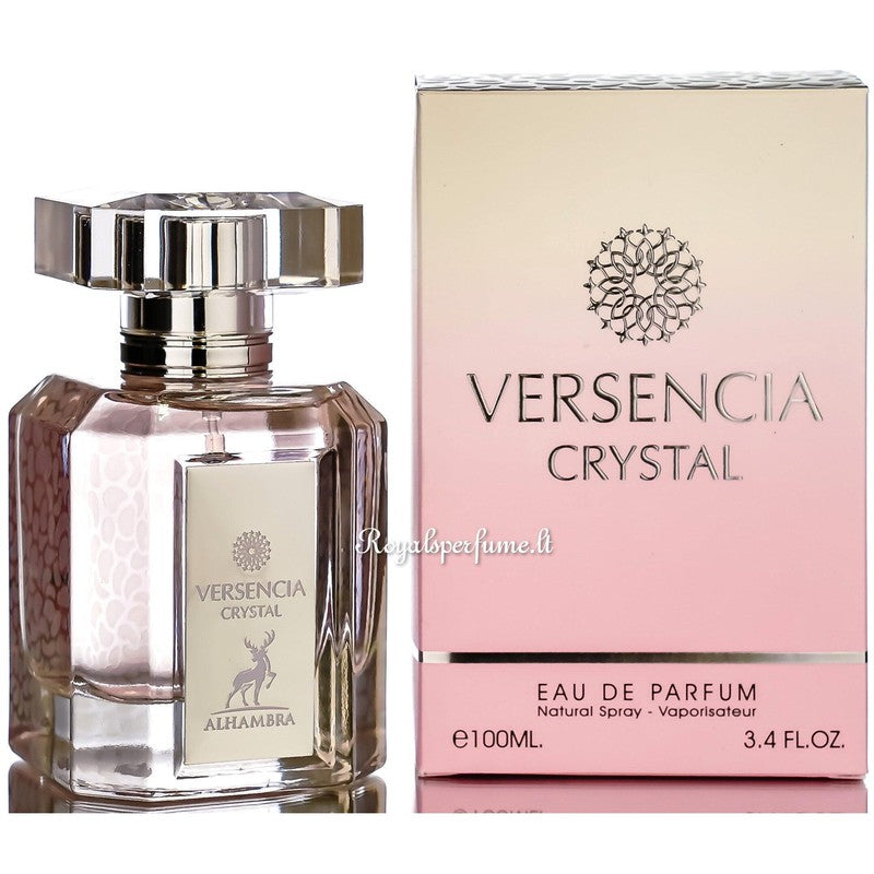 AlHambra Versencia Crystal perfumed water for women 100ml - Royalsperfume AlHambra Perfume