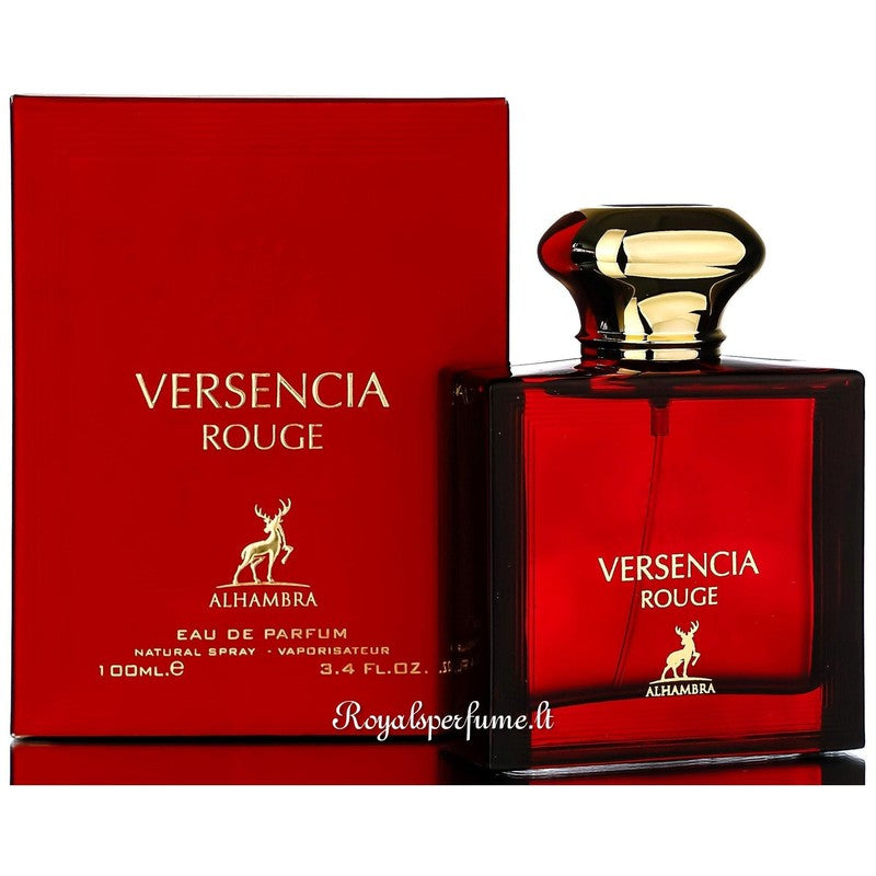 AlHambra Versencia Rouge perfumed water for men 100ml - Royalsperfume AlHambra Perfume