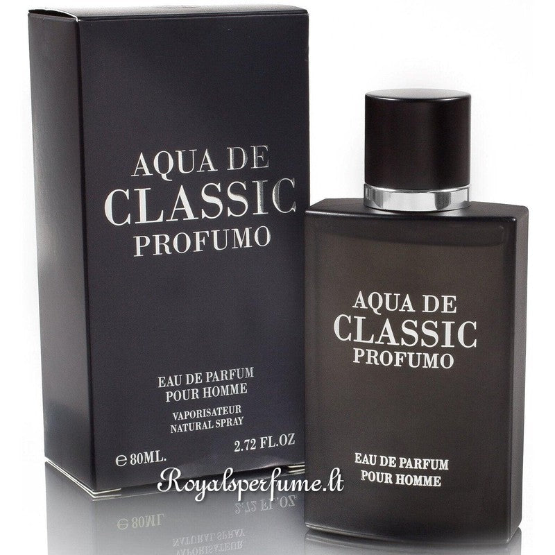 FW Aqua de Classic Profumo perfumed water for men 80ml - Royalsperfume World Fragrance Perfume
