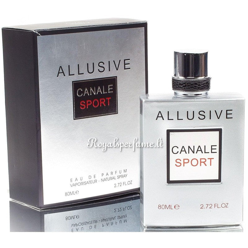 FW Canale Allusive Sport perfumed water for men 80ml - Royalsperfume World Fragrance Perfume