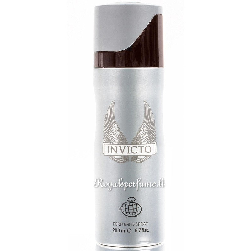 FW Invicto perfumed deodoran for men 200ml - Royalsperfume World Fragrance Deodorants