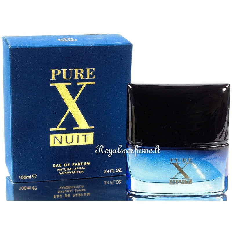 FW Pure X Nuit perfumed water for men 100ml - Royalsperfume World Fragrance Perfume