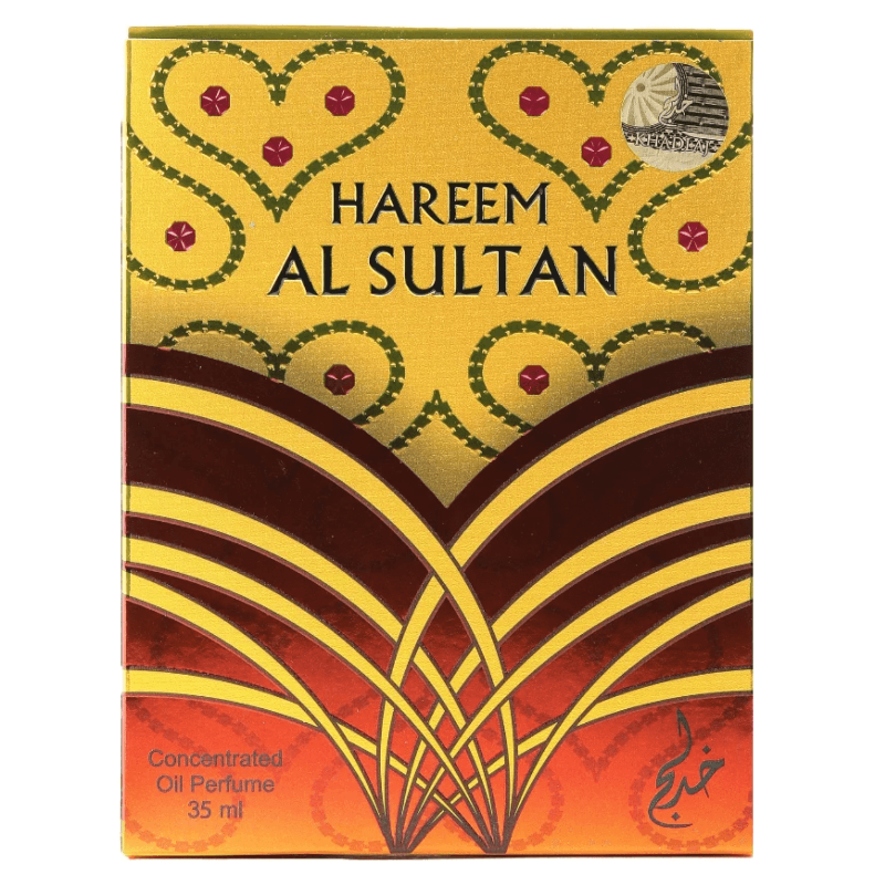Khadlaj Hareem Al Sultan gold oil perfume for women 35ml - Royalsperfume Khadlaj Perfume