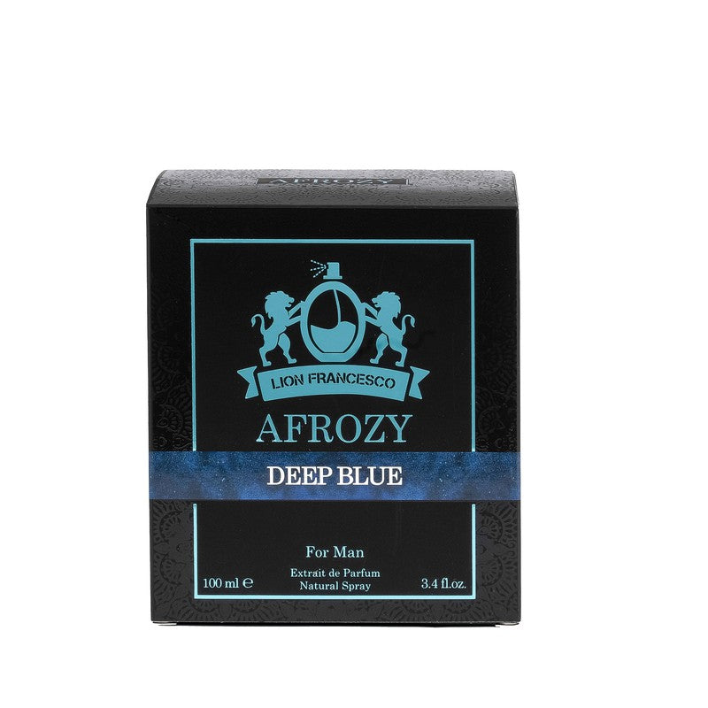 LF Afrozy deep blue Extrait de Parfum for men 100ml - Royalsperfume Lion Francesco Perfume