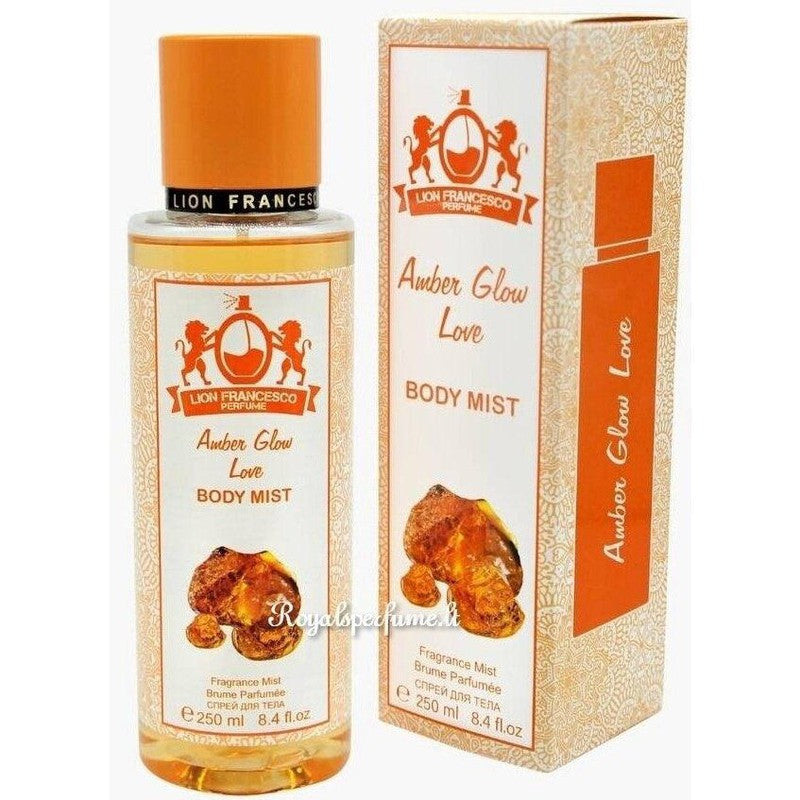 LF Amber Glow Love perfumed body mist for women 250ml - Royalsperfume Lion Francesco Body