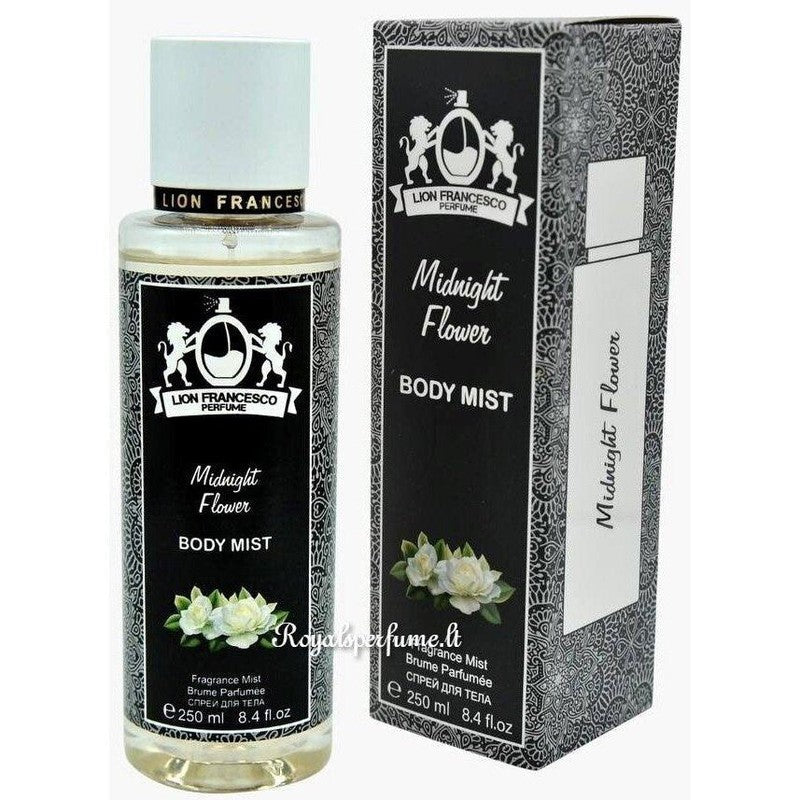 LF Midnight Flower perfumed body mist for women 250ml - Royalsperfume Lion Francesco Body