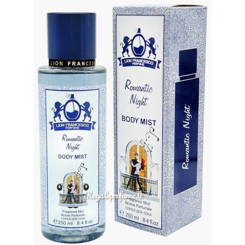 LF Romantic Night Perfumed body mist for women 250ml - Royalsperfume Lion Francesco Body