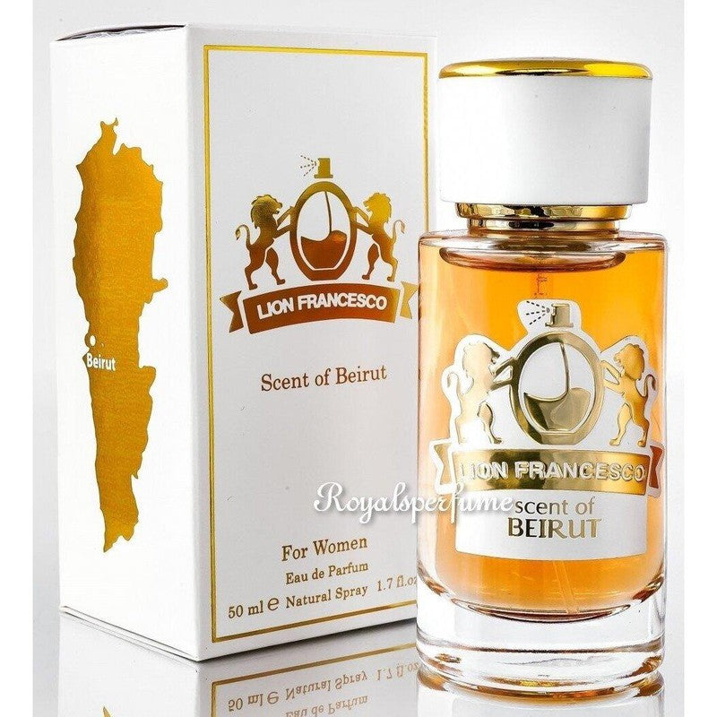 LF Scent of Beirut perfumed water for women 50ml - Royalsperfume Lion Francesco Perfume