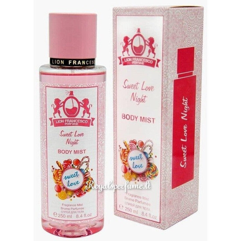 LF Sweet Love Night perfumed body mist for women 250ml - Royalsperfume Lion Francesco Body