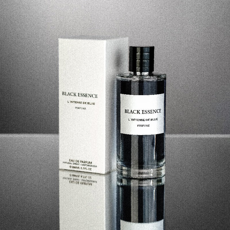 L'intense De Blue Black Essence perfumed water for men 200ml - Royalsperfume L`Intense De Blue Perfume