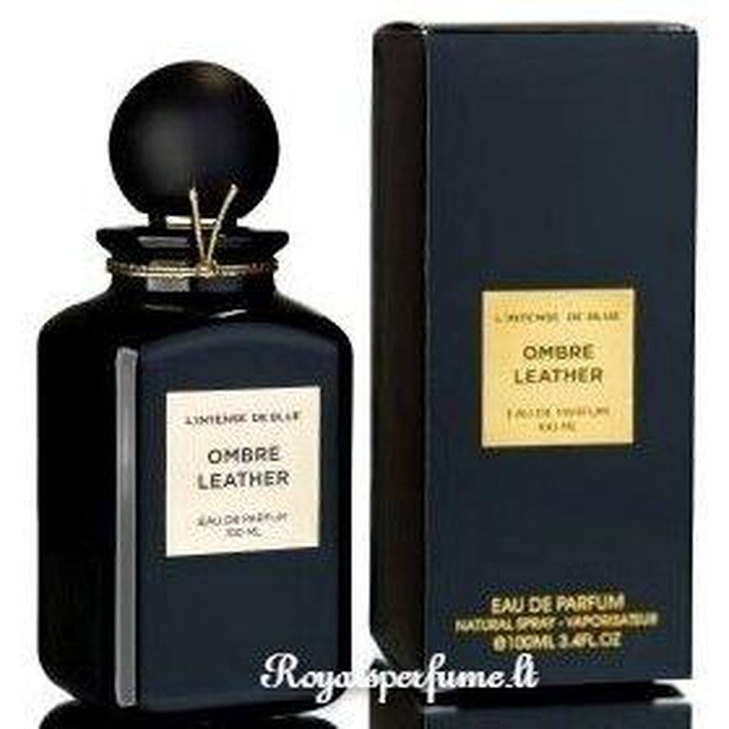 L'intense De Blue Ombre Leather perfumed water unisex 100ml - Royalsperfume L'intense De Blue Perfume
