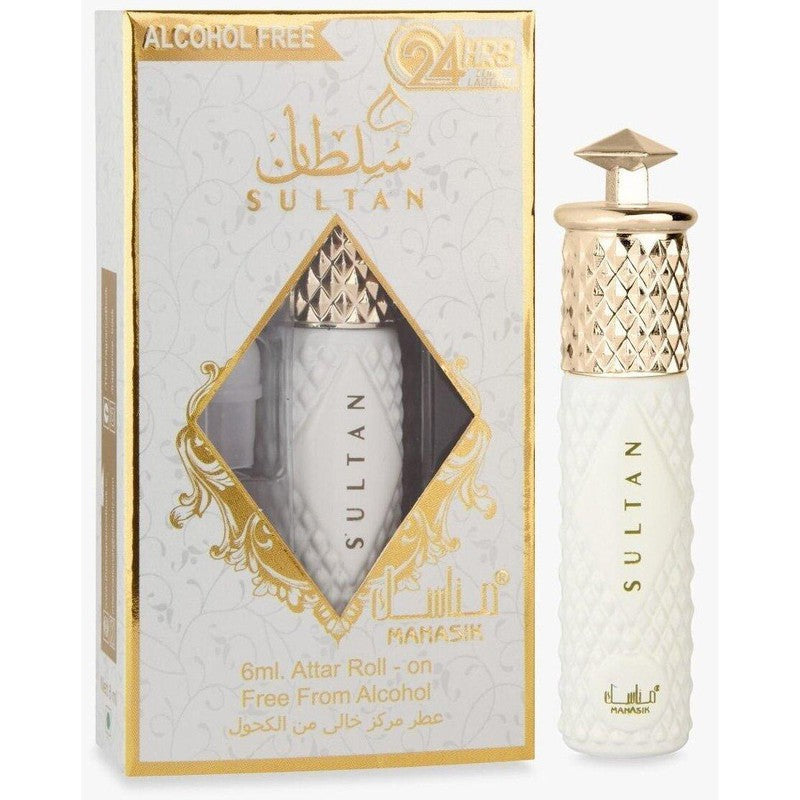 Manasik Sultan oil perfume unisex 6 ml - Royalsperfume Manasik Perfume