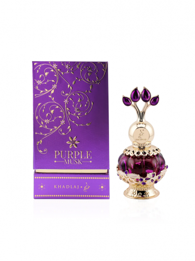 Khadlaj Purple Мускусное масло духи для женщин 20 мл