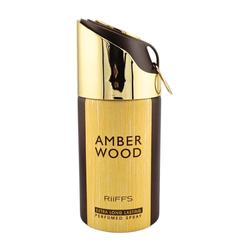 RIIFFS Amber Wood perfumed deodorant unisex 250ml - Royalsperfume RIIFFS Deodorants