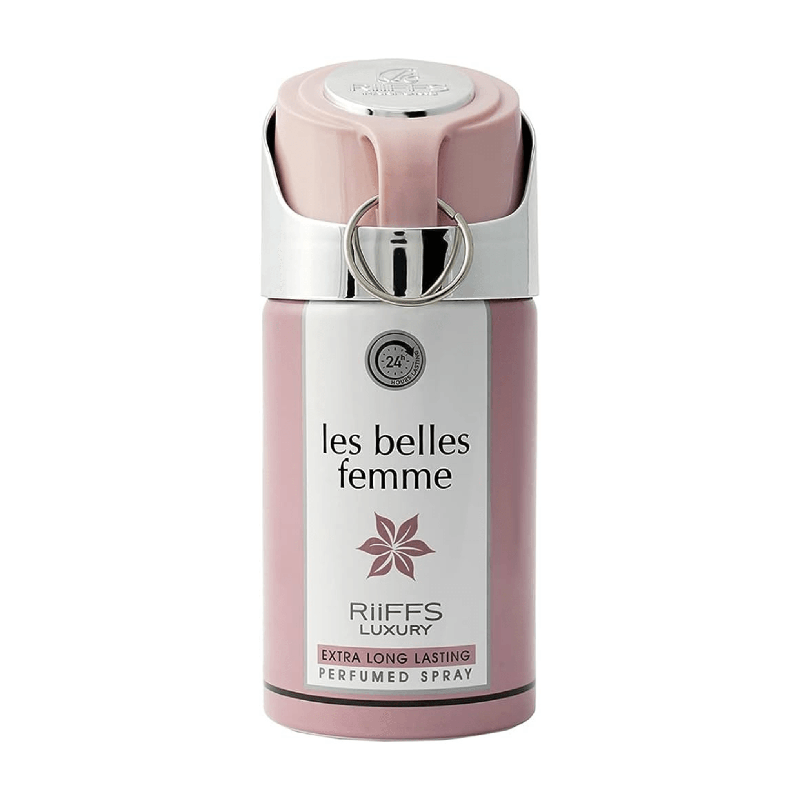 RIIFFS Les Belles Femme perfumed deodorant for women 250ml - Royalsperfume RIIFFS Perfume