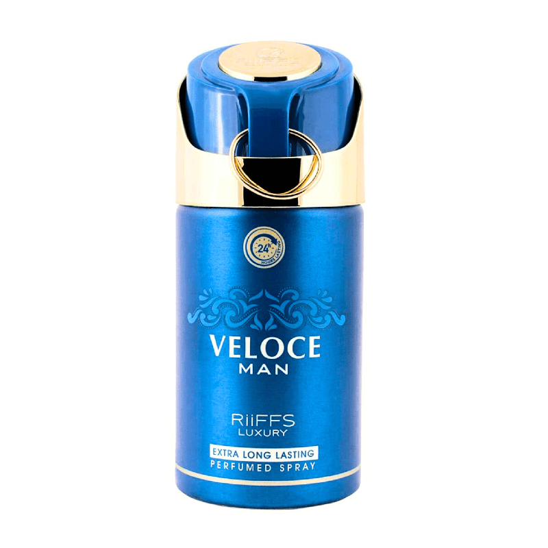 RIIFFS Veloce Man perfumed deodorant for men 250ml - Royalsperfume RIIFFS Perfume