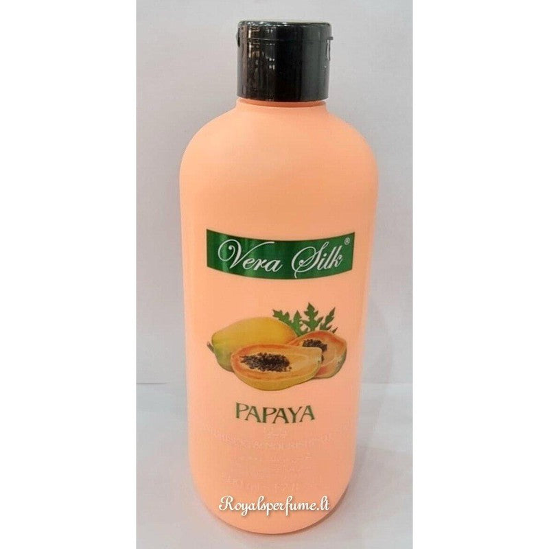 Vera Silk Papaya moisturizing and nourishing body lotion 500ml - Royalsperfume Vera Silk All